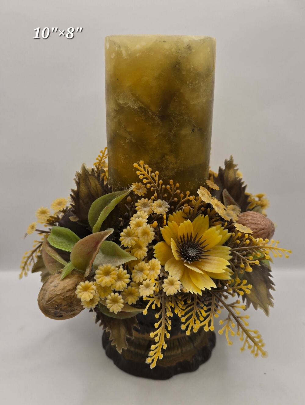 Vintage Inarco Japan Floral Candle Holder Centerpiece‎ E4934